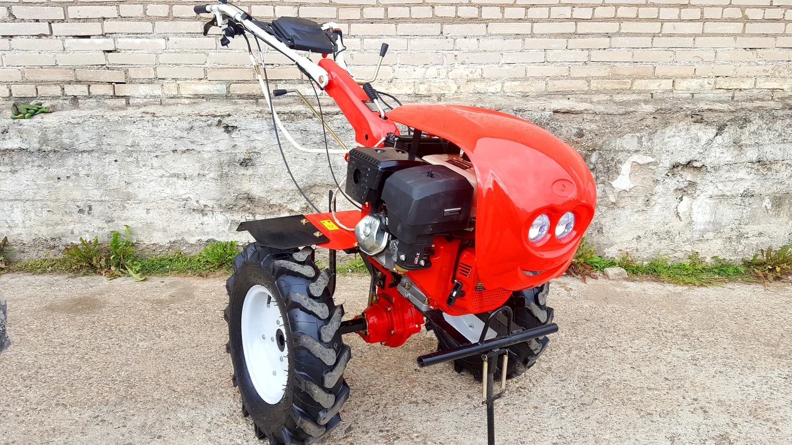Мотоблок Shtenli 1900-K1 (18 л.с.) с ВОМ и капотом — фото 3 из 4